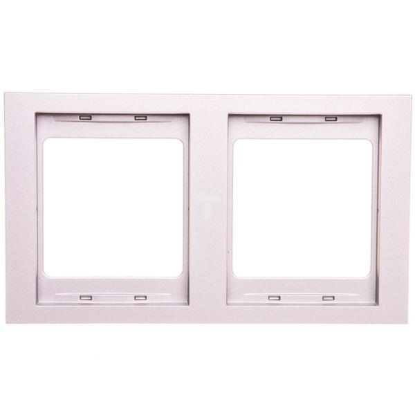K.1 Ramka podwójna pionowa aluminium mat lakierowana 13237024