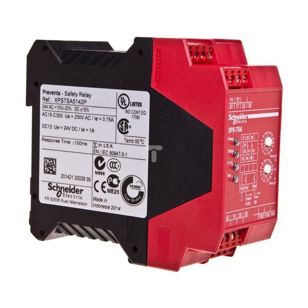 Przekaźnik bezpieczeństwa 31s 1Z 2R 24V AC/DC PREVENTA XPSTSA5142P