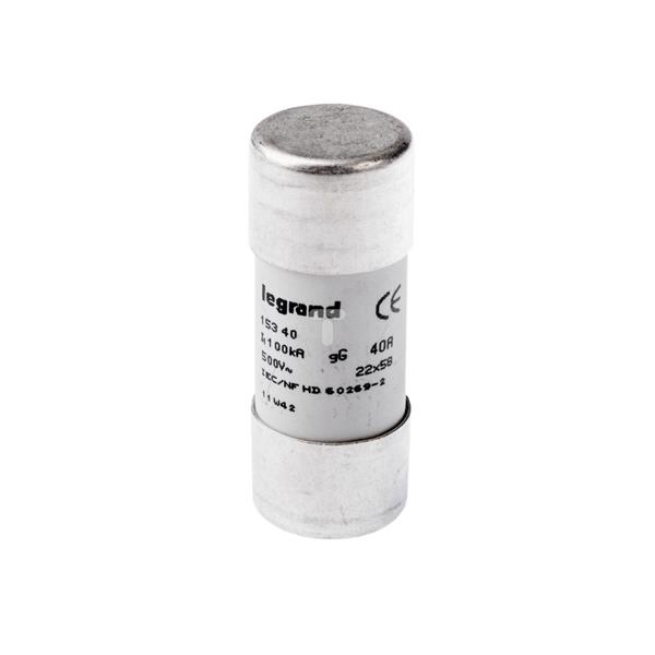 Wkładka bezpiecznikowa cylindryczna 22x58mm 40A gL 500V HPC 015340