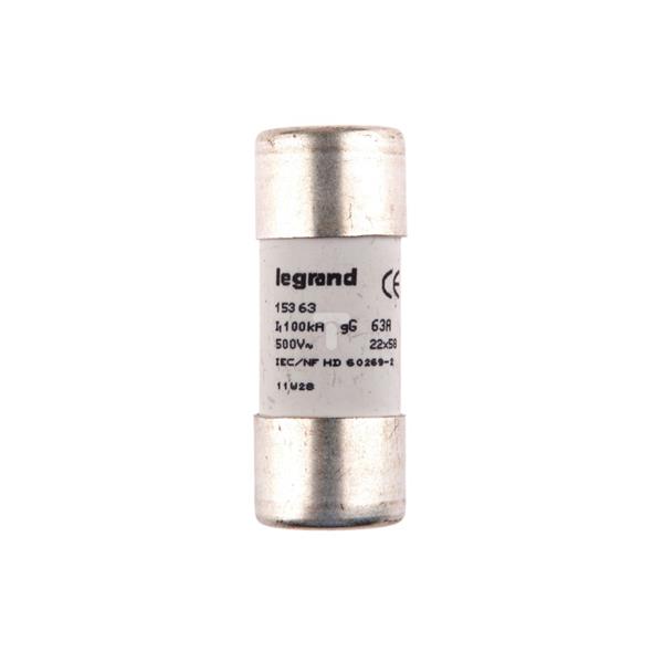 Wkładka bezpiecznikowa cylindryczna 22x58mm 63A gL 500V HPC 015363