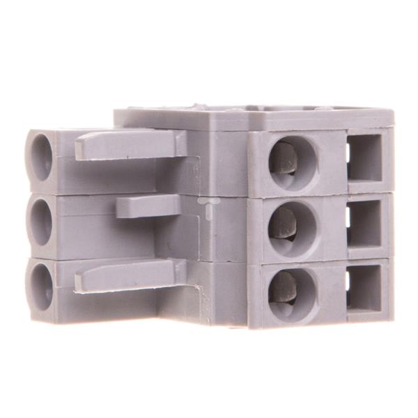 Gniazdo MCS-MIDI Classic kątowe 3-biegunowe szare raster 5mm 232-203/026-000 