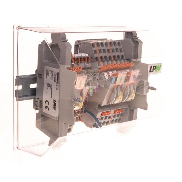 Listwa pomiarowa LPW 16-torowa 230V AC równoległa 847-586/230-1000