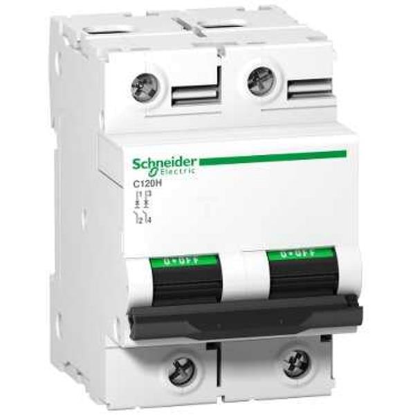 Wyłącznik nadprądowy 2P C 80A 15kA AC C120H A9N18457