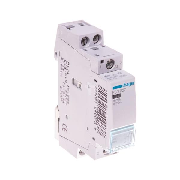 Stycznik modułowy 25A 1Z 1R 24V AC ESD227