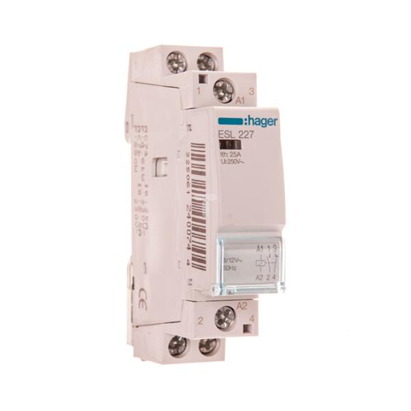 Stycznik modułowy 25A 1Z 1R 12V AC ESL227