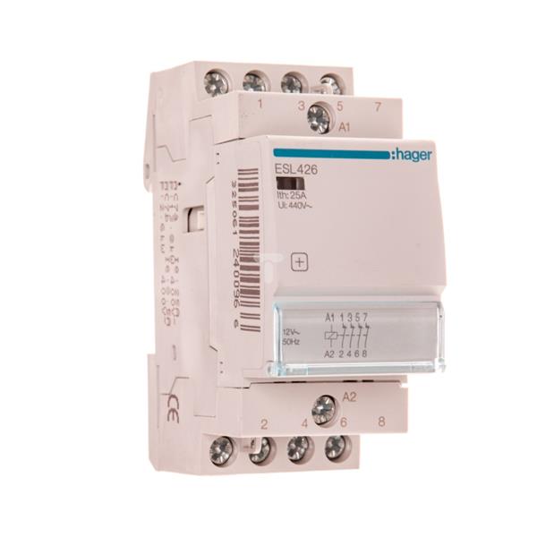 Stycznik modułowy 25A 0Z 4R 12V AC ESL426