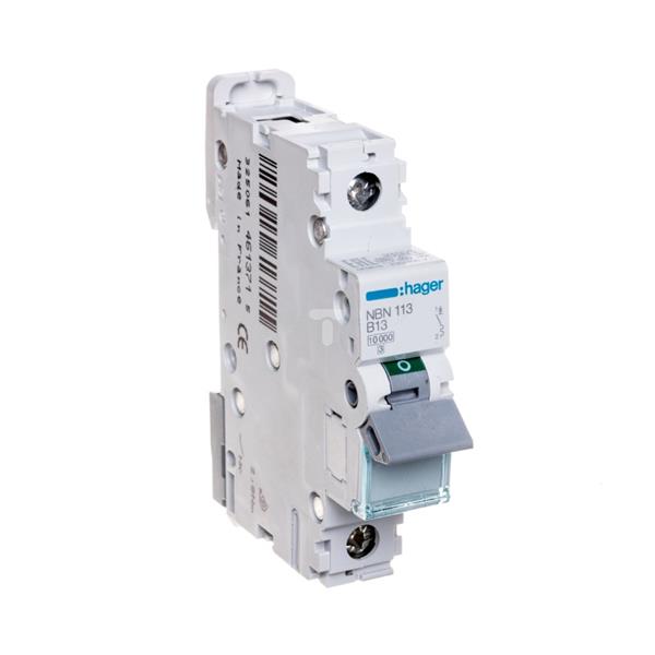 Wyłącznik nadprądowy 1P B 13A 10kA AC NBN113
