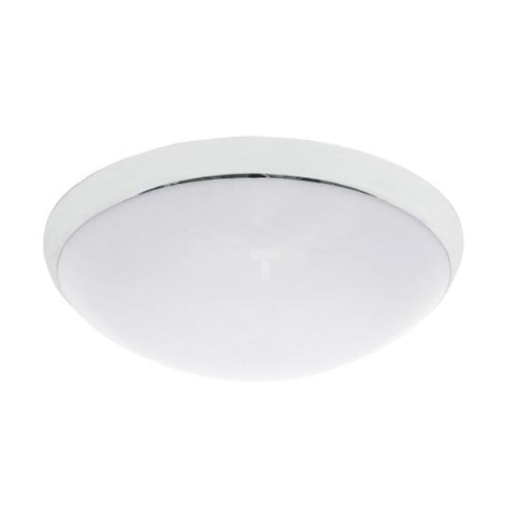 Plafoniera CAMEA SMD LED RCR 12W LED SREBRNA KLOSZ MATOWY 3000K 1050lm 067815/PA