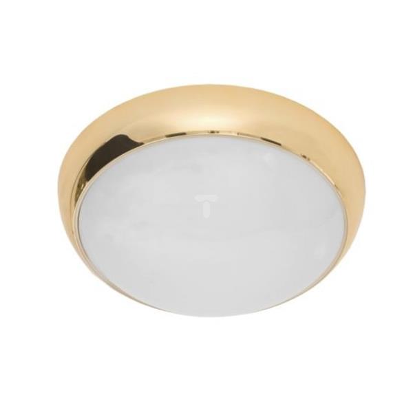 Plafoniera SATURN SMD LED RCR 9W 230V złoty klosz MATOWY 4000K 850lm 185199/PA