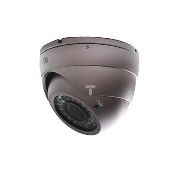 Kamera zewnętrzna domed dualna wandaloodporna promiennik 30m CMOS 600TVL 2,8-12mm 12V DC VEDN945