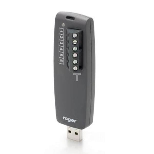 Przenośny interfejs komunikacyjny UNIQUE ciemnoszary USB-RS485 RUD-1