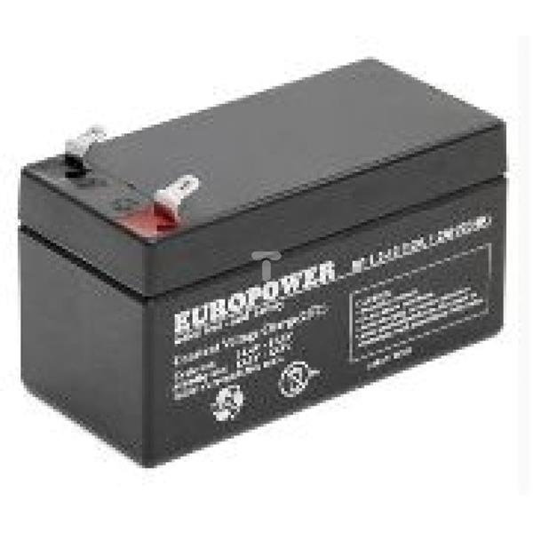 Akumulator ołowiowo-kwasowy bezobsługowy awaryjne zasilanie systemu alarmowego 12V 1,2Ah Europower 1,2EP