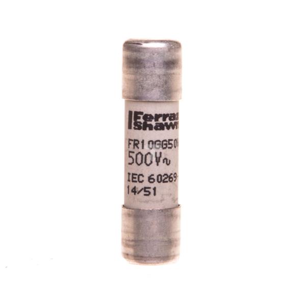 Wkładka bezpiecznikowa cylindryczna 10x38mm 6A gG 500V DF2CN06