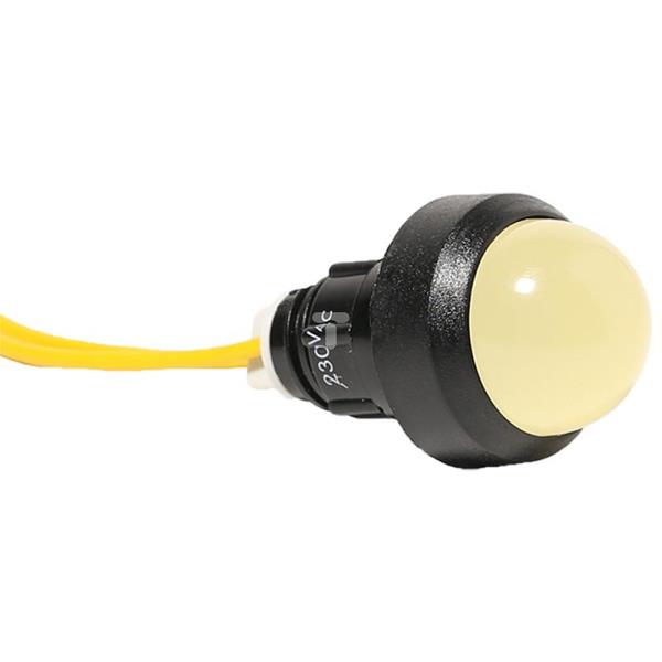 Lampka sygnalizacyjna LED 20mm żółta 230V AC LS LED 20 Y 230 004770818