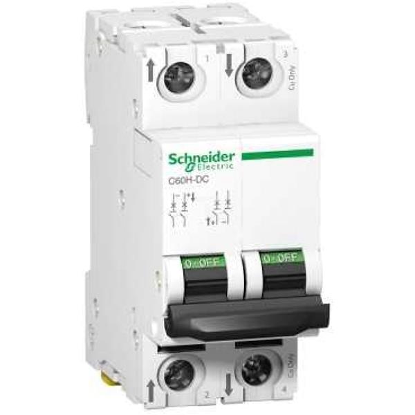 Wyłącznik nadprądowy 2P C 10A 10kA DC C60H-DC A9N61528