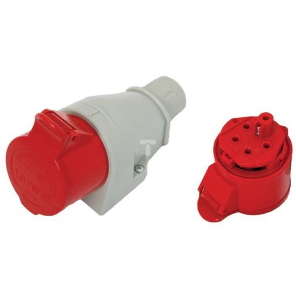 Gniazdo izolacyjne stałe 16A 400V 5P IP44 /zaciski gwintowe/ 125