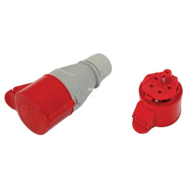 Gniazdo izolacyjne przenośne 32A 400V 5P IP44 /zaciski gwintowe/ 137