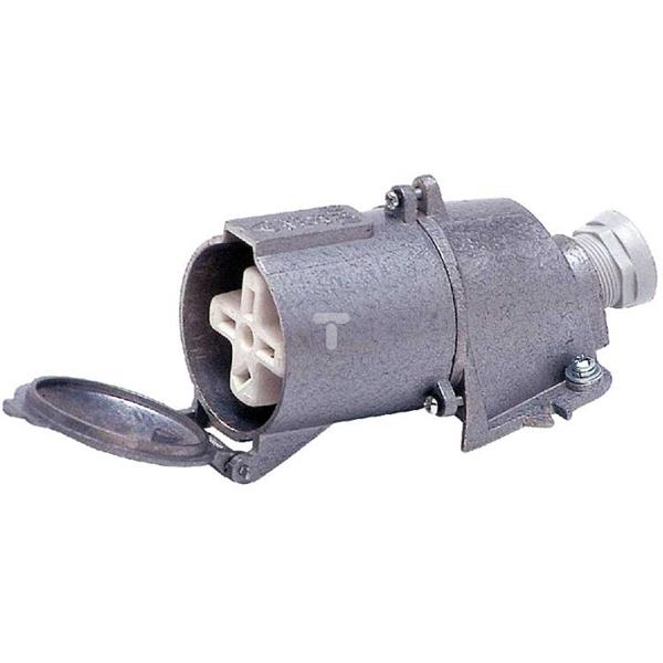 Gniazdo metalowe stałe 63A 500V 4P IP44 032