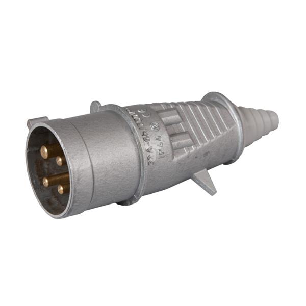 Wtyczka metalowa przenośna 32A 400V 4P IP44 3143-326