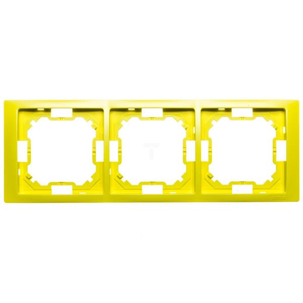 Simon Basic Neos Ramka potrójna limonkowy BMRC3/036 WMYZ-04320N-K013