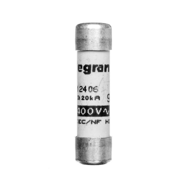 Wkładka bezpiecznikowa cylindryczna 8,5x31,5mm 6A gG 400V /z sygnalizacją/ 012406