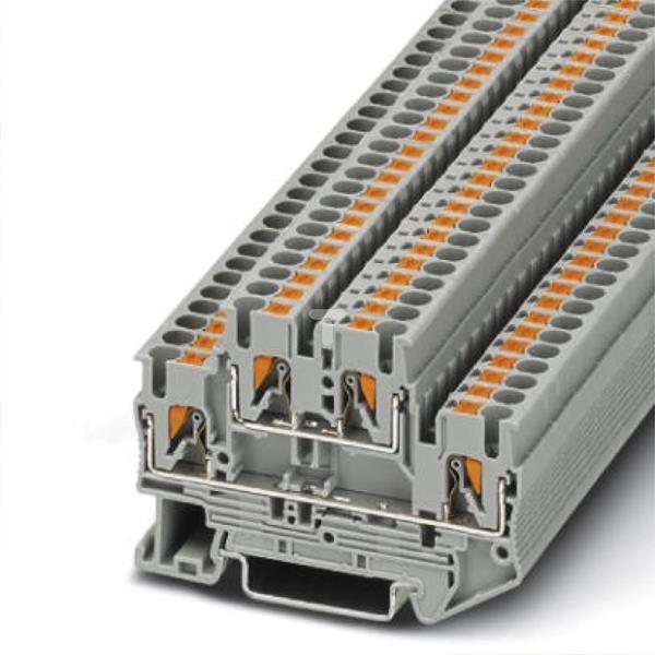 Złączka szynowa 2-piętrowa 014-4mm2 szara PITTB 2,5 3210567