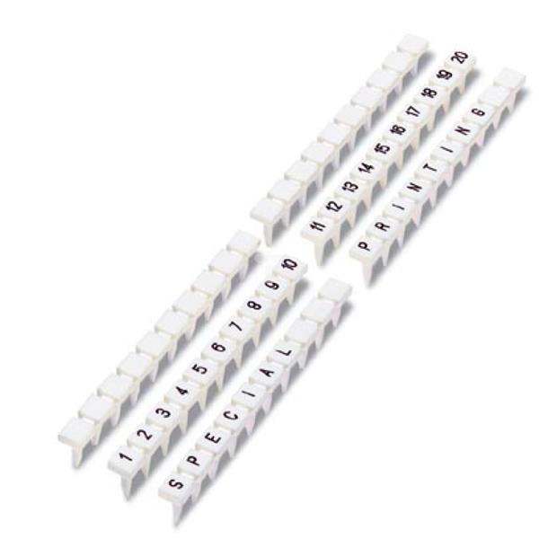 Oznacznik 5,2mm /11-20/ biały BNB-ZB 5,2,LGS:FORTL.ZAHLEN 11-20 1401802:0011