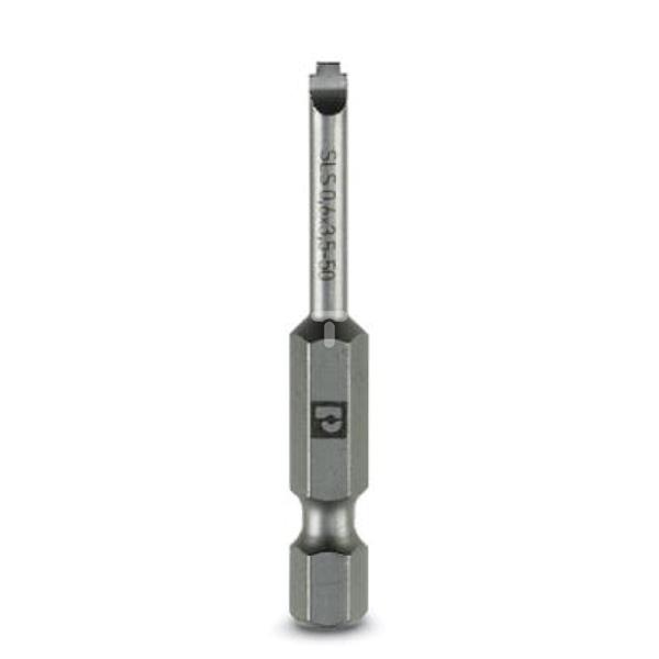 Końcówka wkrętakowa E6,3-1/4 SF-BIT-SLS 0,6X3,5-50 1212605