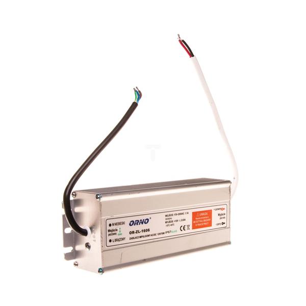 Zasilacz do oświetlenia LED 90-265V AC/12V DC 70W IP67 OR-ZL-1606