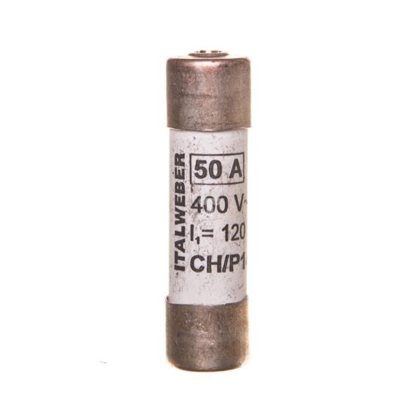 Wkładka bezpiecznikowa cylindryczna 14x51mm 50A gG 400V CH14/P /z wybijakiem/ 006711020