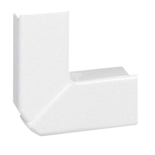 Kąt płaski regulowany 40x20 DLP biały 030283
