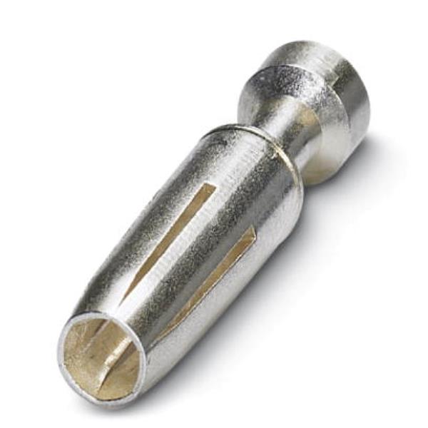 Styk żeński zaciskowy posrebrzany 0,75mm2 CK2,5-ED-0,75BU AG 1663653