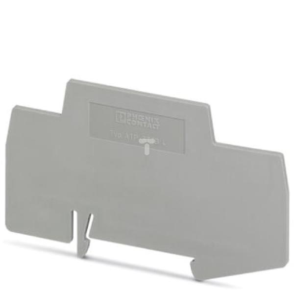 Przegroda złączek szynowych 2mm szara ATP-STTB4 3030747