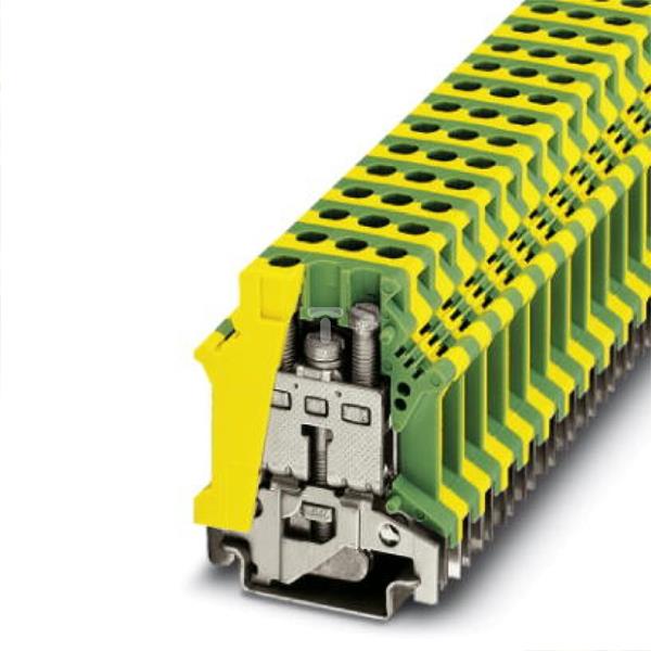 Złączka szynowa ochronna 0,5-16mm2 zielono-żółta USLKG 16 0443010