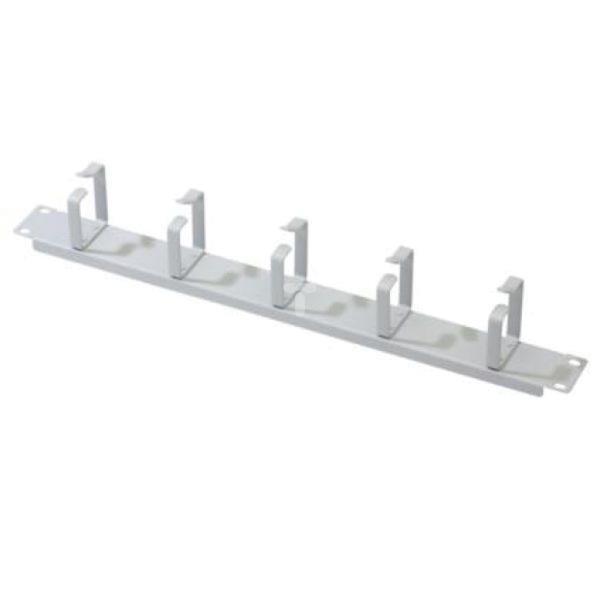 Organizator kablowy 19 cali 1U W/40xG/60 szary DN-97601