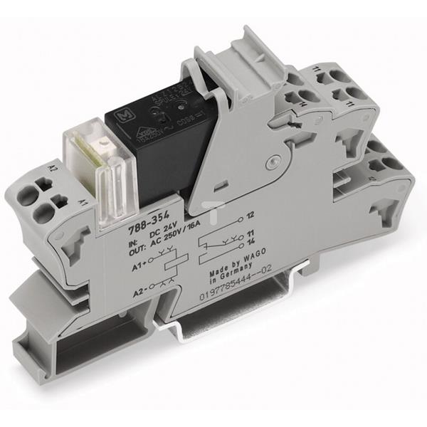 Podstawka z przekaźnikiem 24V DC 16A 788-354