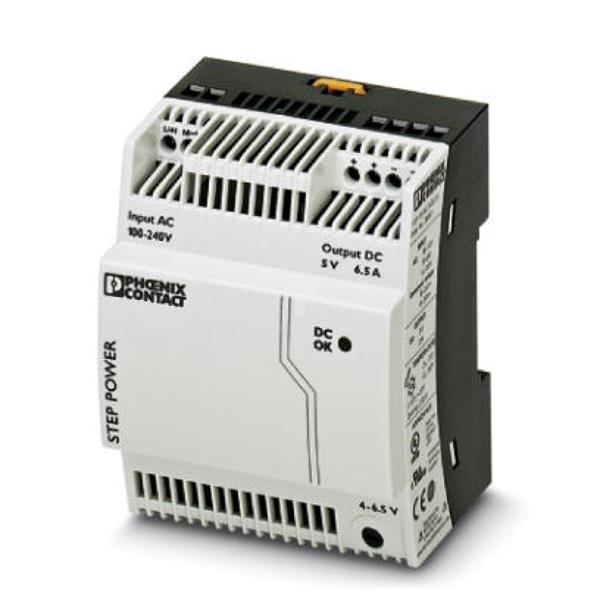 Zasilacz impulsowy 100-240V AC/5V DC 32W 6,5A (modułowy) STEP-PS/1AC/5DC/6,5 2868541