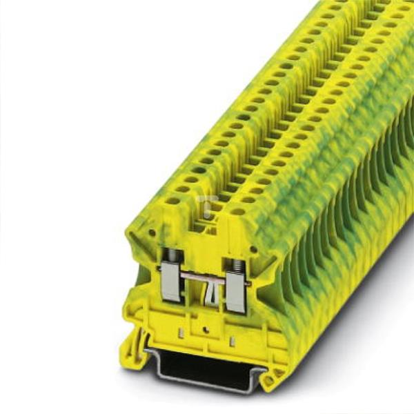 Złączka szynowa ochronna 0,14-4mm2 zielono-żółta EX UT 2,5 3044092