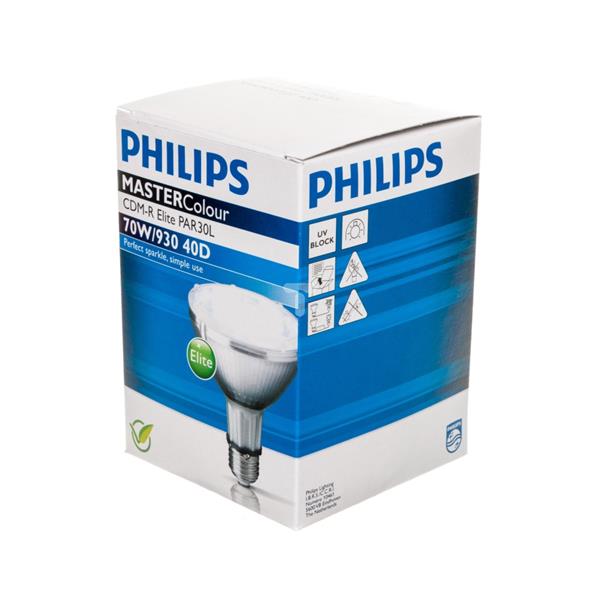 Lampa metahalogenkowa MC CDM-R Elite 70W/930 E27 3000K PAR30L 40D 8718291241904