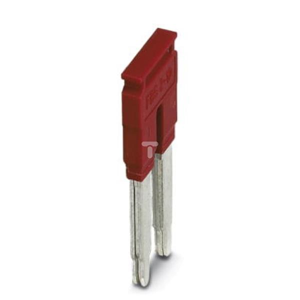 Mostek wtykany 2-biegunowy 10,20mm czerwony FBS 2-10 3005947