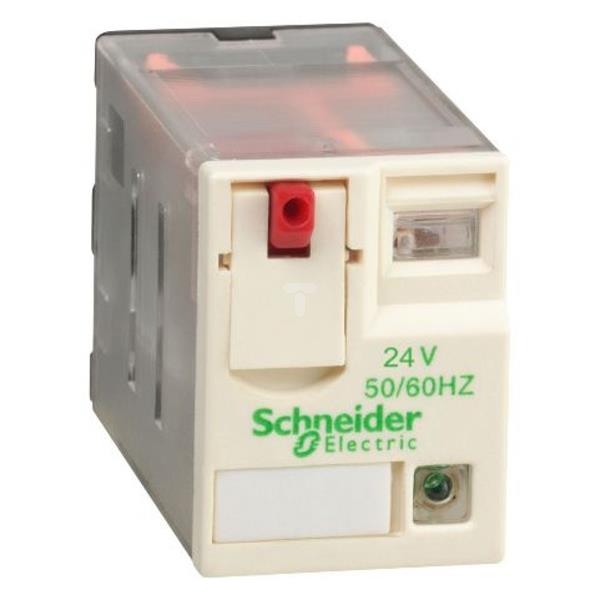 Przekaźnik miniaturowy + LED 3A 4C/O-LOW 24V DC RXM4GB2B7