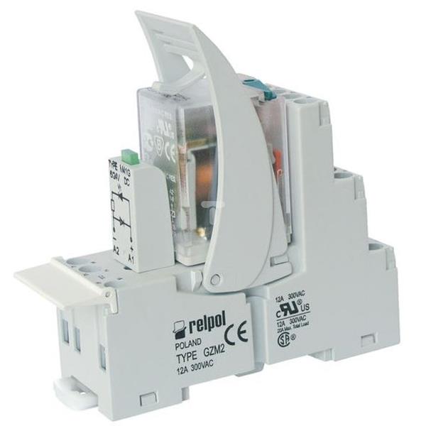 Przekaźnik interfejsowy 2P 12A 24V AC LED warystor PIR2-024AC-00LV 854798