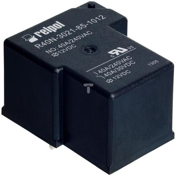Przekaźnik przemysłowy 1Z 40A 12V DC PCB R40N-3021-85-1012 2614739