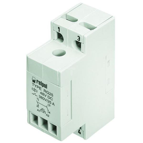 Przekaźnik przemysłowy 2Z 25A 220V DC na szynę RG25-1022-28-1220 624456