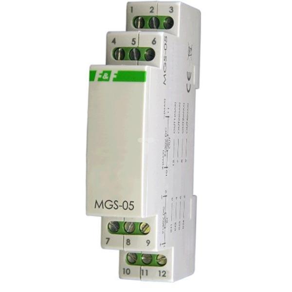 Moduł separacji galwanicznej wejść cyfrowych 9-30V DC MGS-05