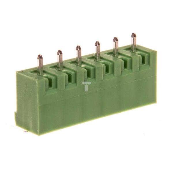 Gniazdo pinowe 6P 320V 12A zielone MSTBVA 2,5/ 6-G 1755558