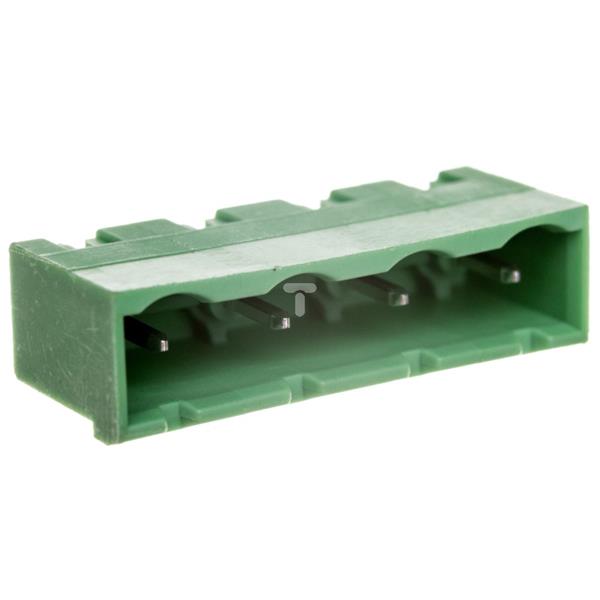 Gniazdo pinowe 4P 12A 630V raster 7,5mm zielone GMSTBVA 2,5/ 4-G 1766686