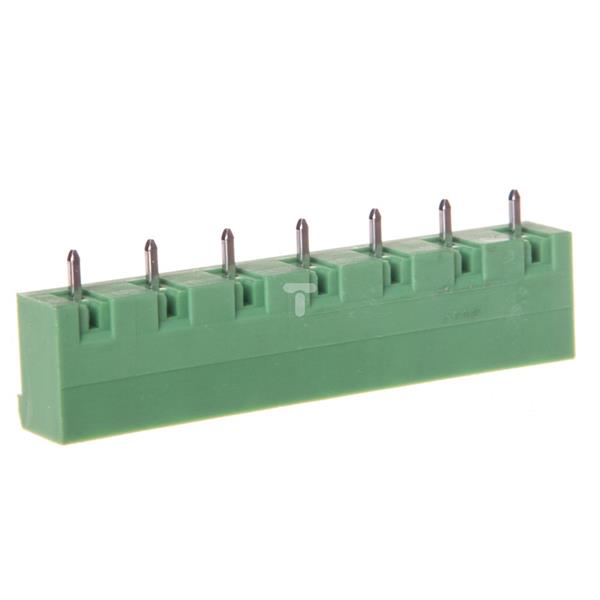 Gniazdo pinowe 7P 12A 630V raster 7,5mm zielone GMSTBVA 2,5/ 7-G 1766712