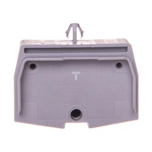 Złączka przelotowa 2,5mm2 szara MSDB 2,5-RZ 3244339