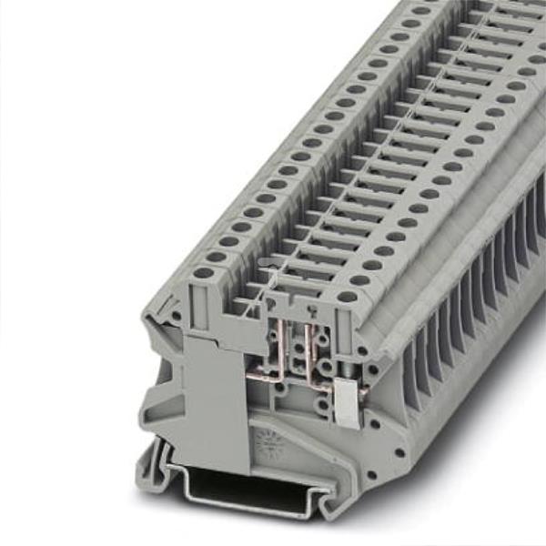 Złączka szynowa 2-przewodowa rozłączna 0,14-6mm2 szara UT 4-TG-P/P 3046168